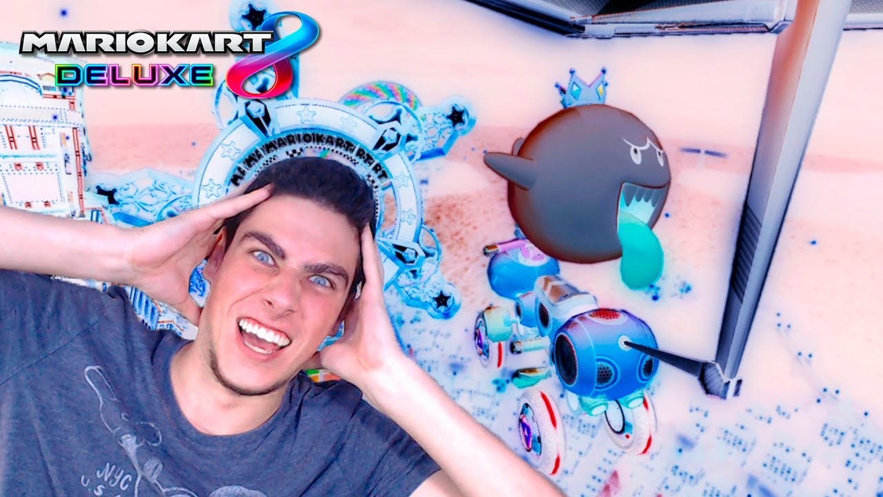 ¡SLIVER VS PAPI GAVI EN MARIO KART 8 DELUXE CON COLORES INVERTIDOS! | Nintendo Switch