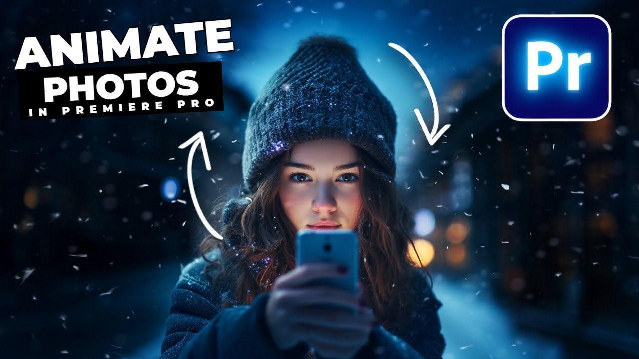 Как ОЖИВИТЬ статичные ФОТО в Premiere Pro