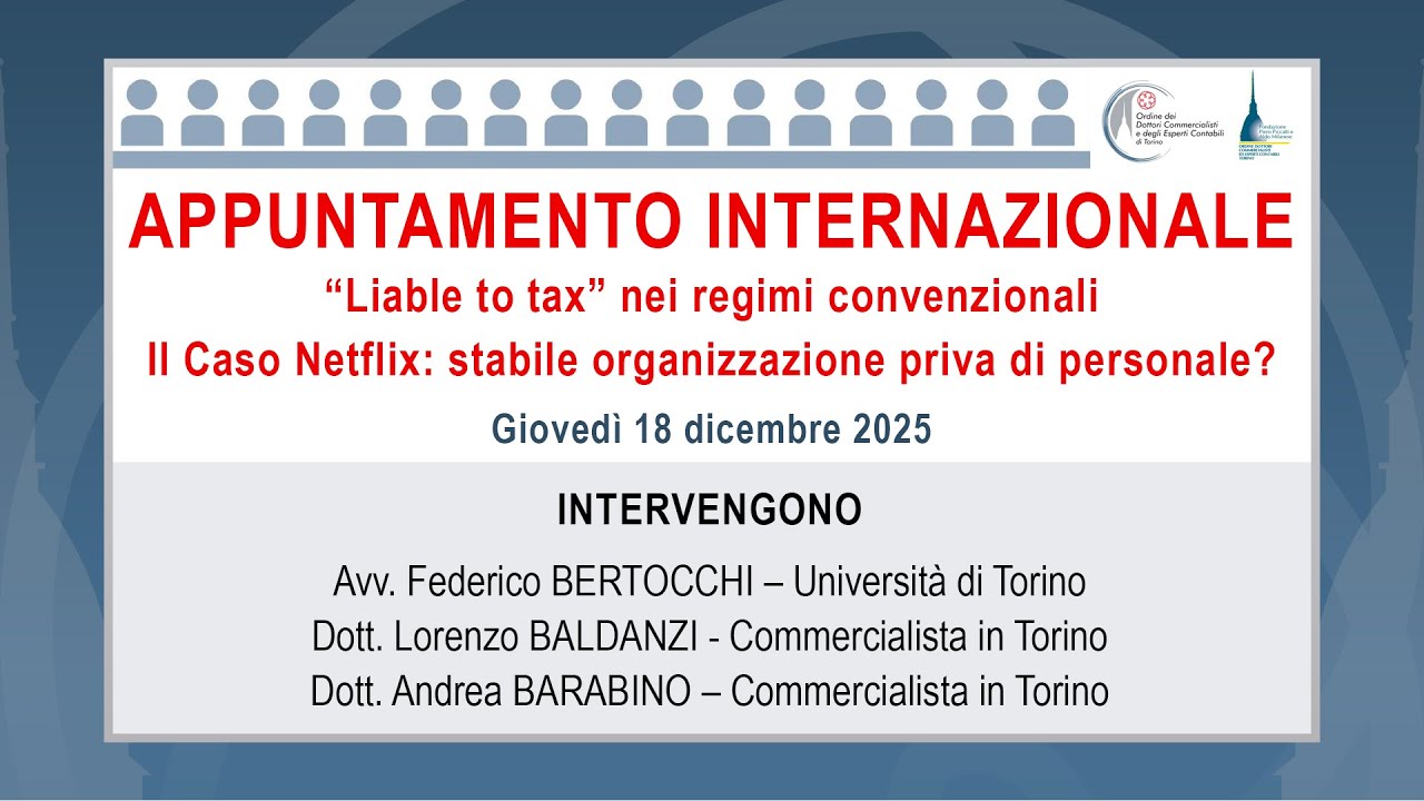 Appuntamento internazionale