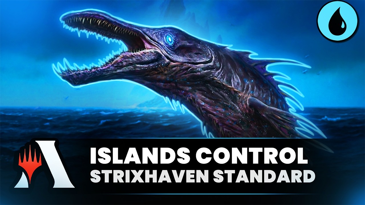🔵 ATENDENDO A PEDIDOS, ISLANDS CONTROL! | MONO BLUE no STANDARD com STRIXHAVEN! (Magic Arena)