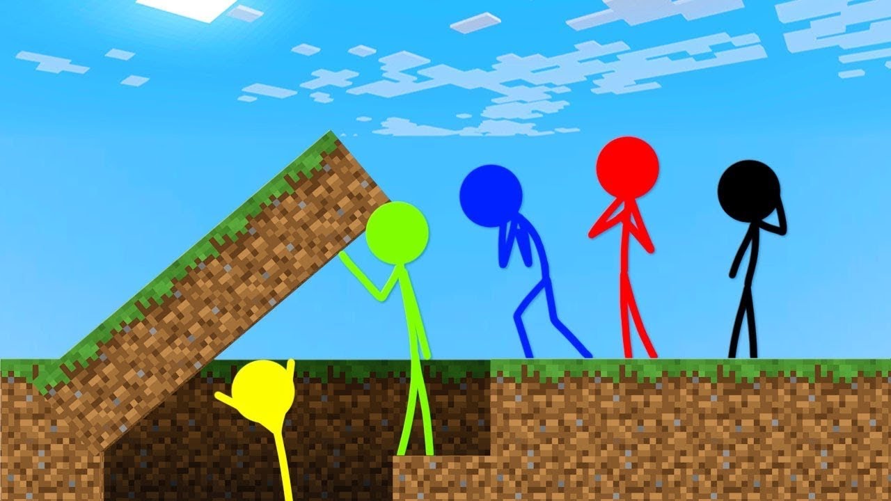STICKMAN IN MINECRAFT ! Filmul Full !