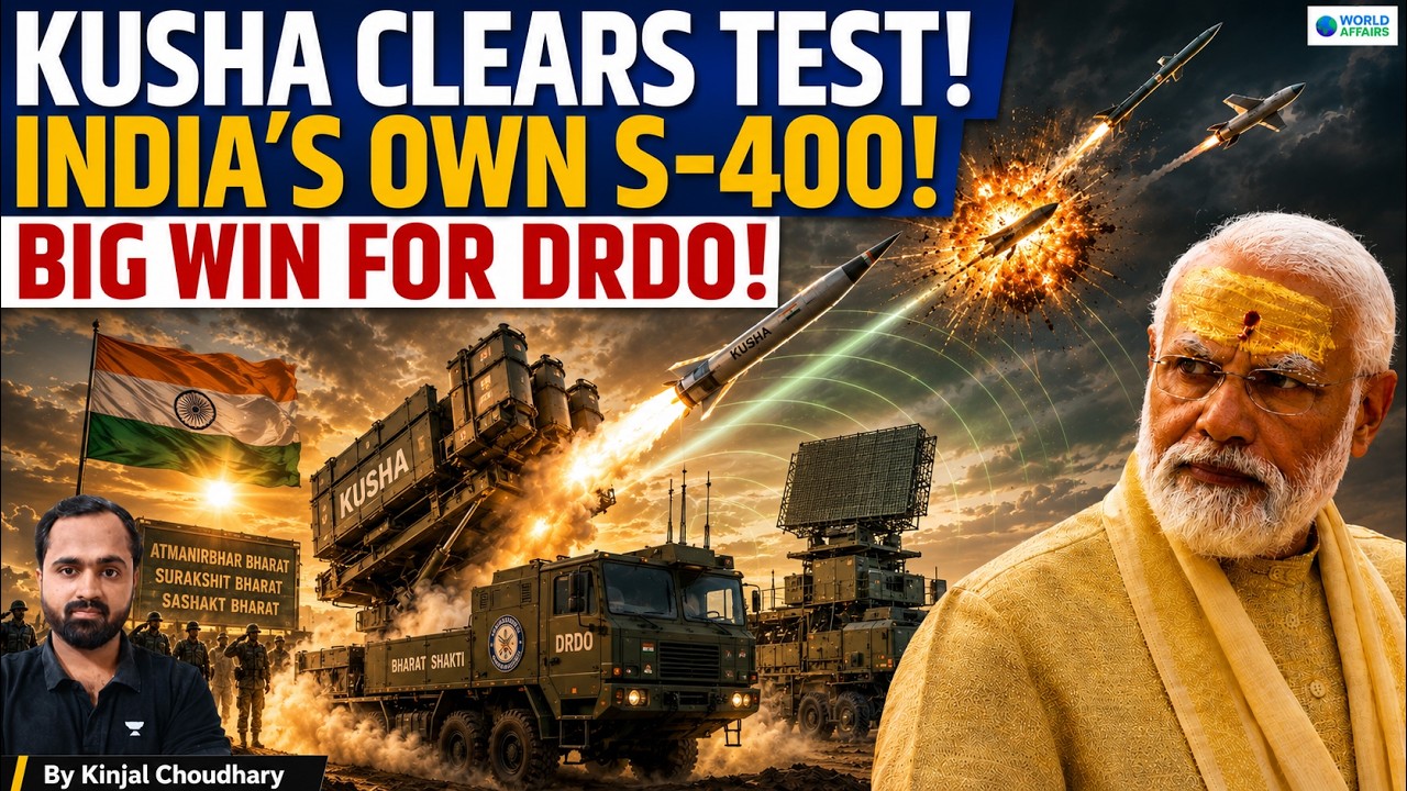 India's Own S-400 Is Here! KUSHA Passes Major Test - DRDO's Sudarshan Chakra Moves Closer | Kinjal