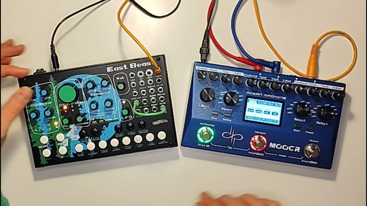 Layers - Getting experimental with the East Beast and the looper mode on the Mooer Ocean Machine