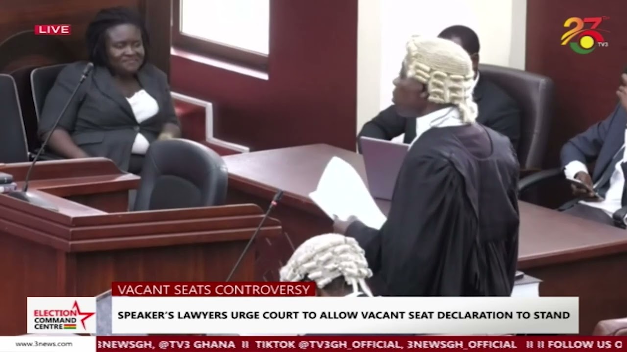 Vacant seats saga: Supreme Court dismisses Speaker’s application for Justice Gaewu to recuse himself