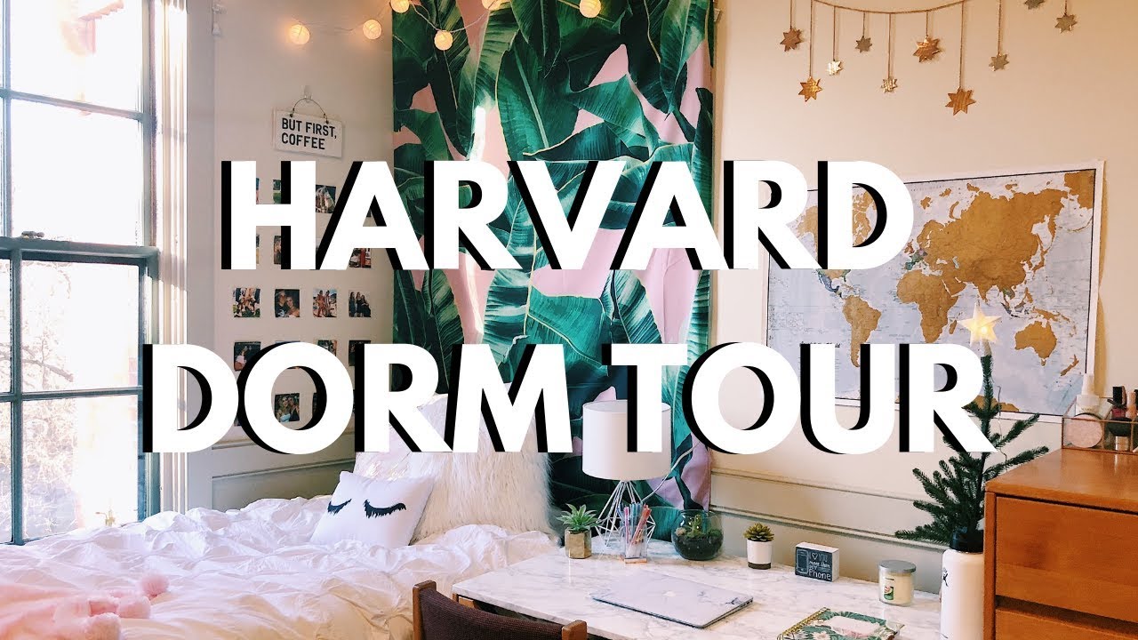 COLLEGE DORM ROOM TOUR 2018 | Harvard University