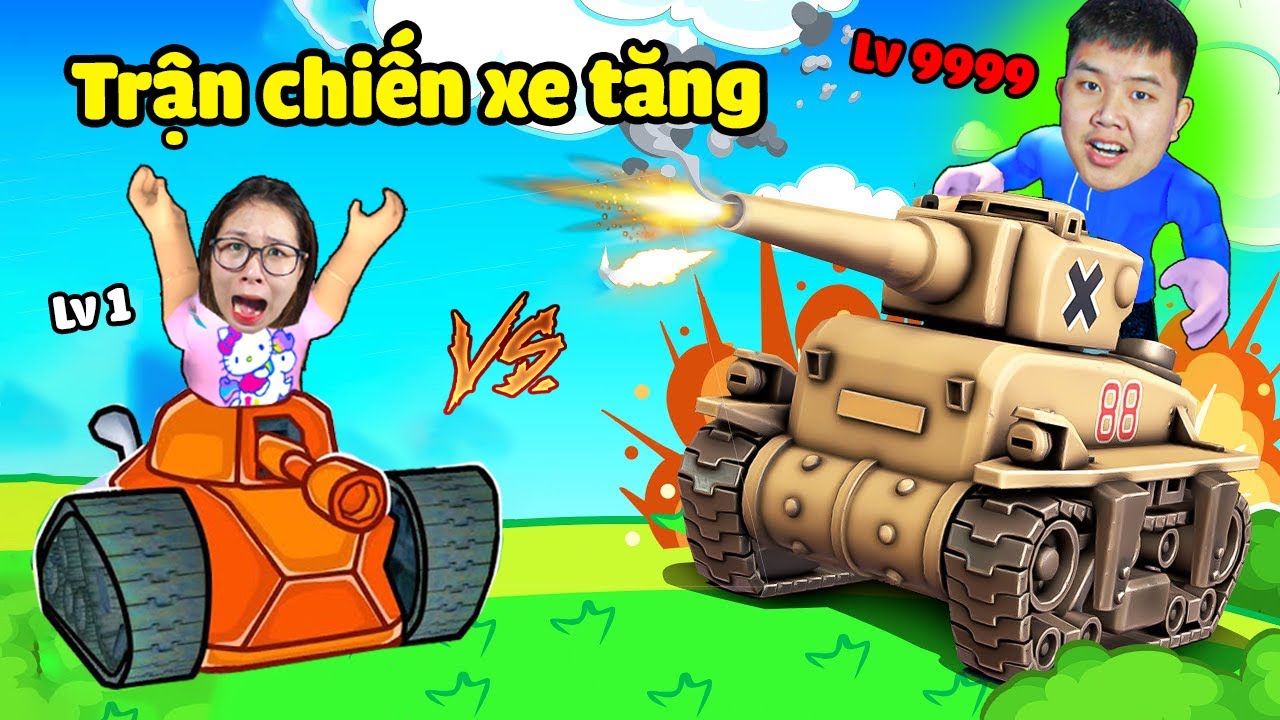 Trận chiến xe tắng xem xe ai xịn và manh nhất? bqThanh Mua Xe Tăng Siêu Vip Bắn Ốc!