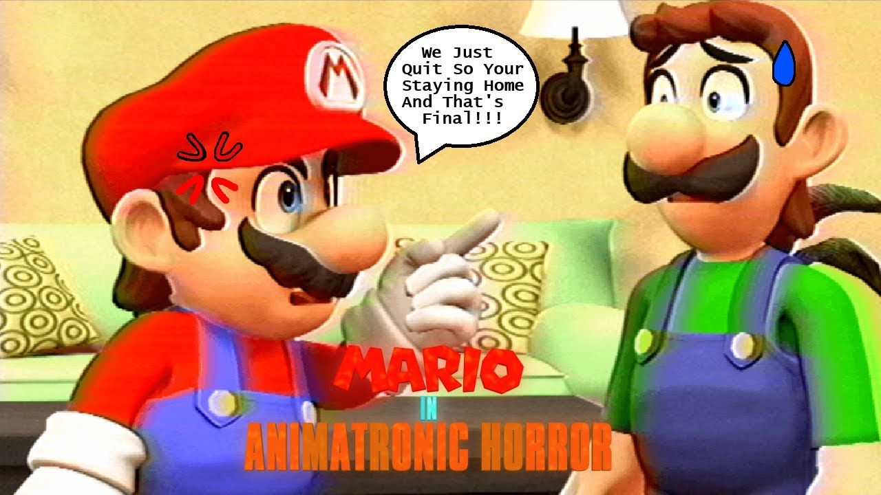 Выбор в игре Mario In Animatronic Horror Remake