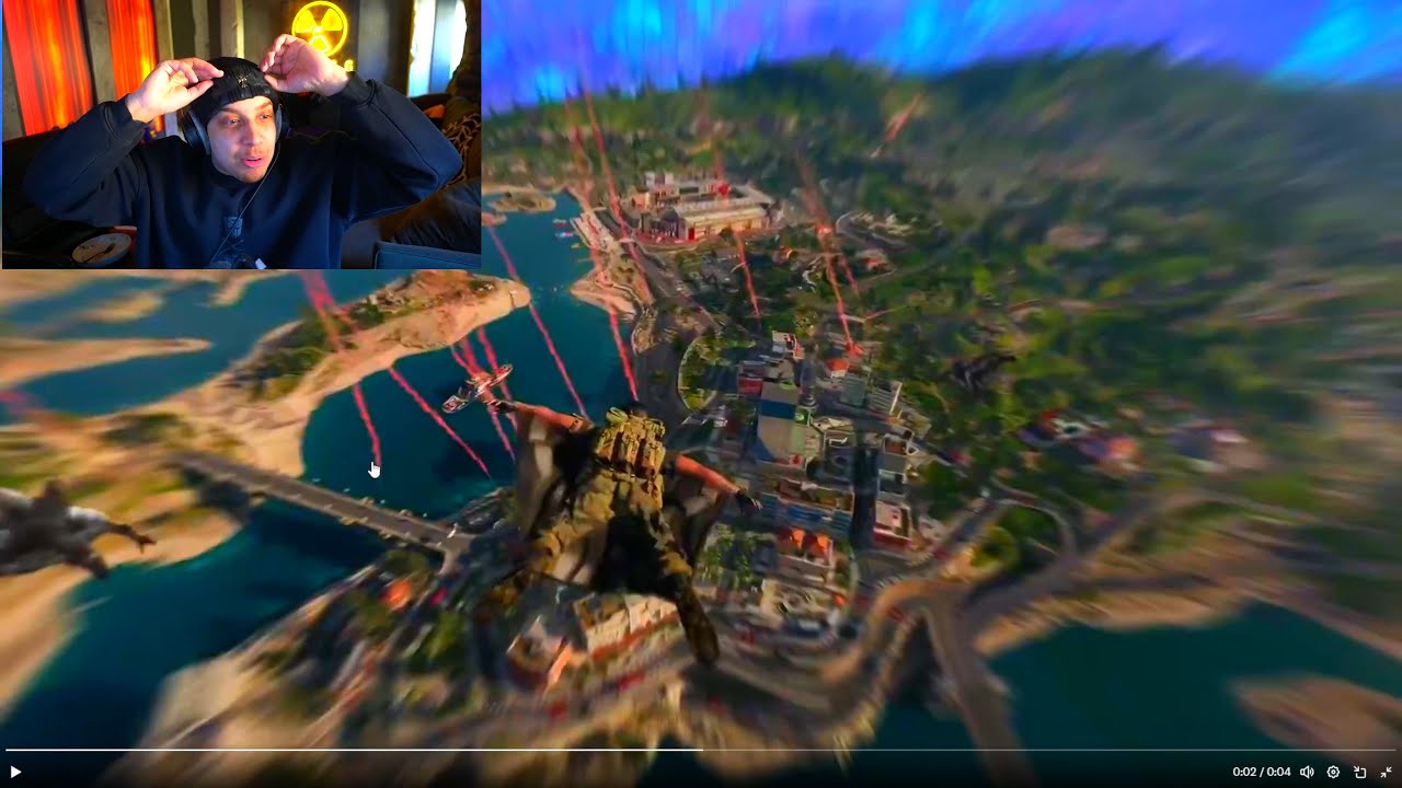 Swagg Reacts to the BRAND NEW Warzone Blackout Trailer *INSANE*
