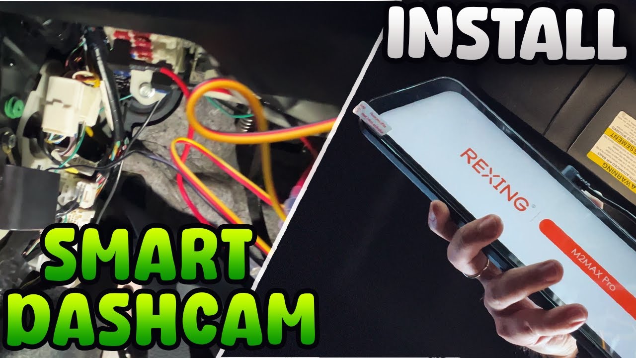 Installing the Rexing M2 Max Pro Mirror Dash Cam! - How To!