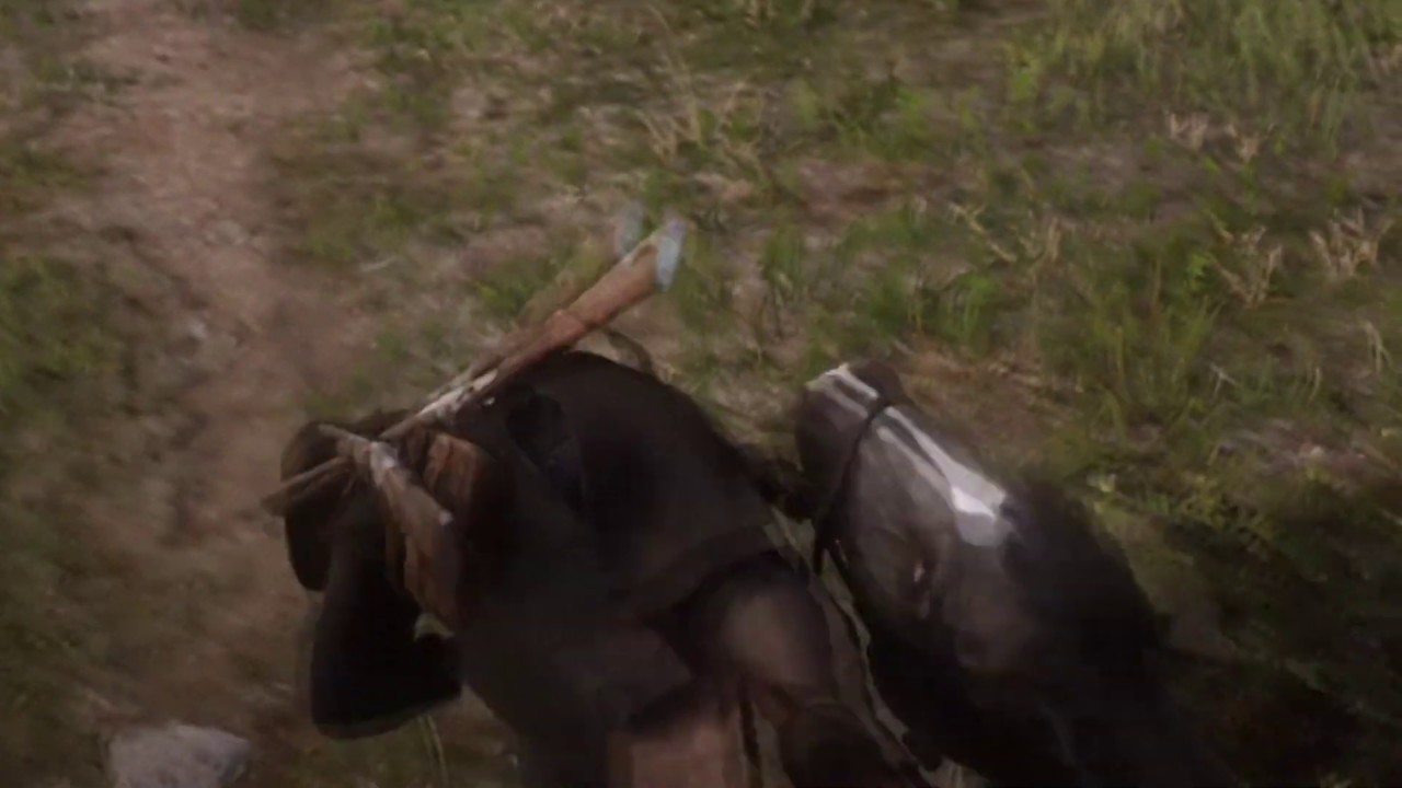 Red Dead Redemption 2 - EPIC HORSE CRASH