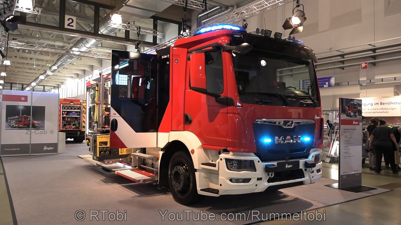 New MAN TGM / Ziegler engine - light setup + exterior + interior - Florian Fire Expo [GER | 10.2021]