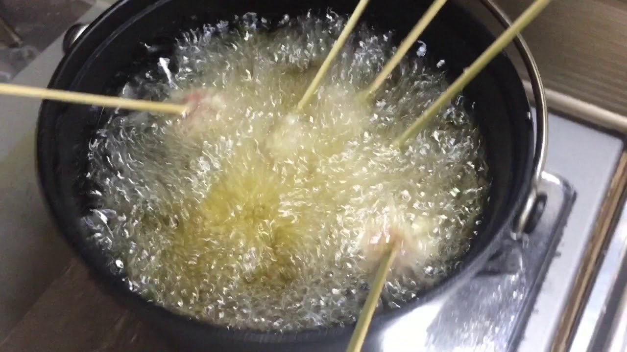 SnowPeakコンボダッチデュオ＆エコカップで串カツ