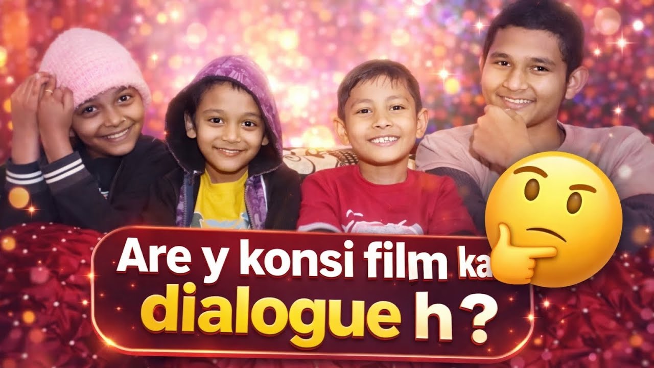 “🤔 Are y konsi film ka dialogue h?Guess kiya toh comment karo… warna OUT 😜🎬”