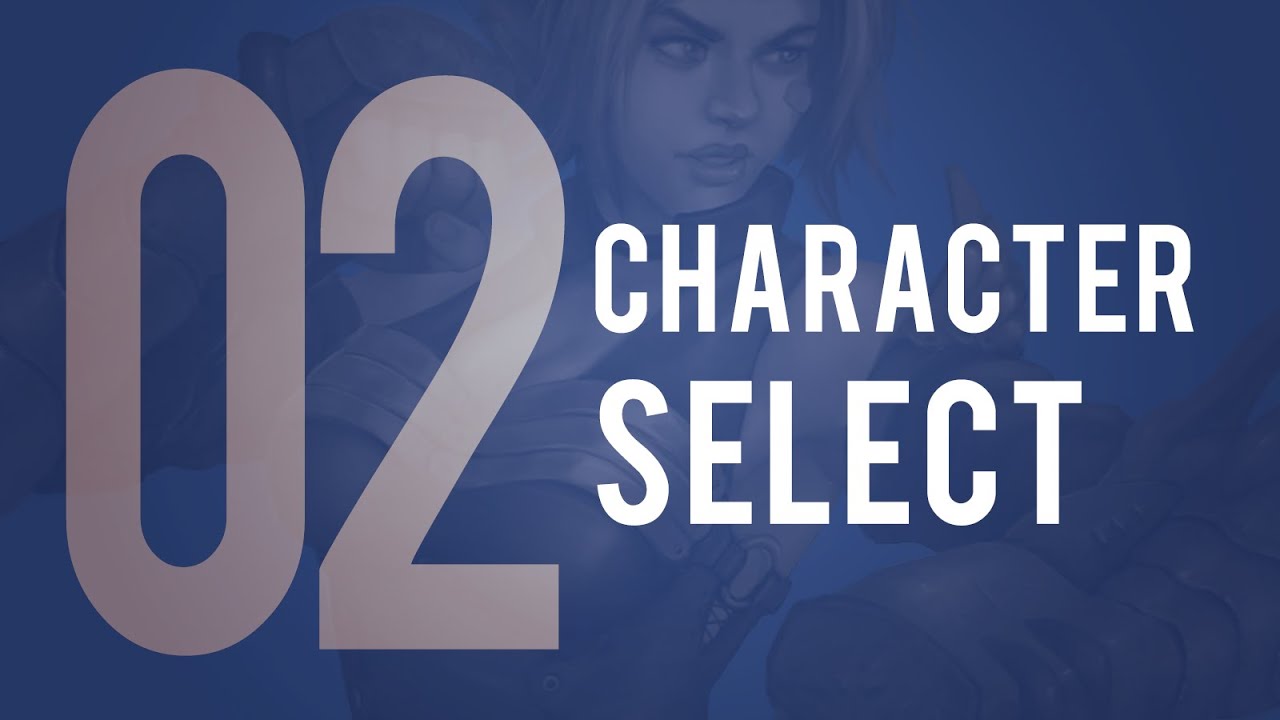 UE4 Blueprint Tutorial 02 - Character Select Screen