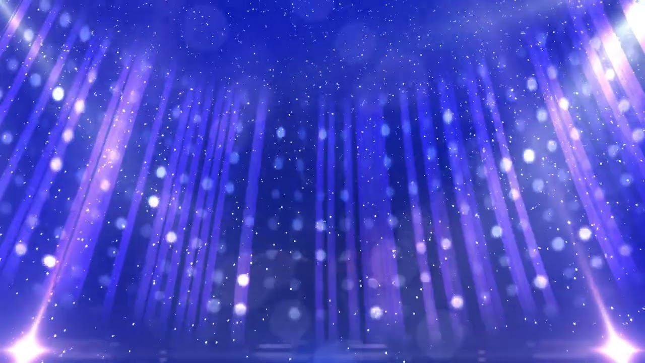 Blue light rays background 4K 60Frs | Visual Wonderland