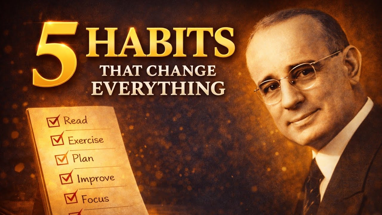 The 5 Habits That Actually Change Your Life | Napoleon Hill 