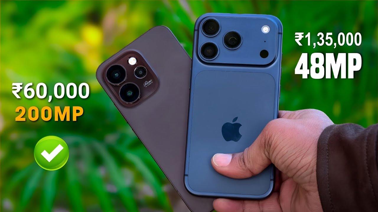 OPPO Reno 15 Pro Mini vs iPhone 17 Pro Camera Test | Compact Camera Phone 2026!