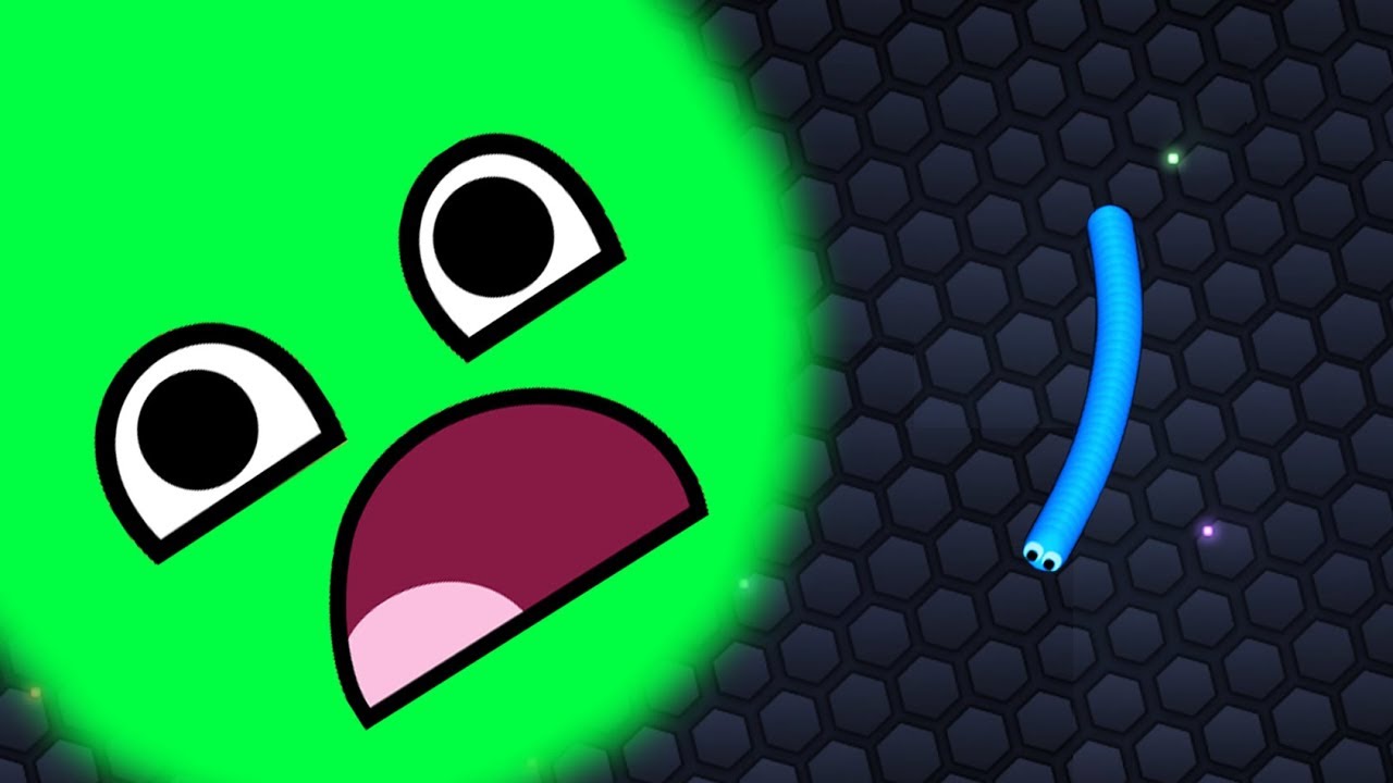 Slither.io Tiny Troll Snake vs. Giant Monster Snakes Epic Slitherio Gameplay!