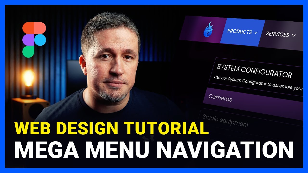 Web Design Tips: How to Design a Perfect Mega Menu Navigation in Figma