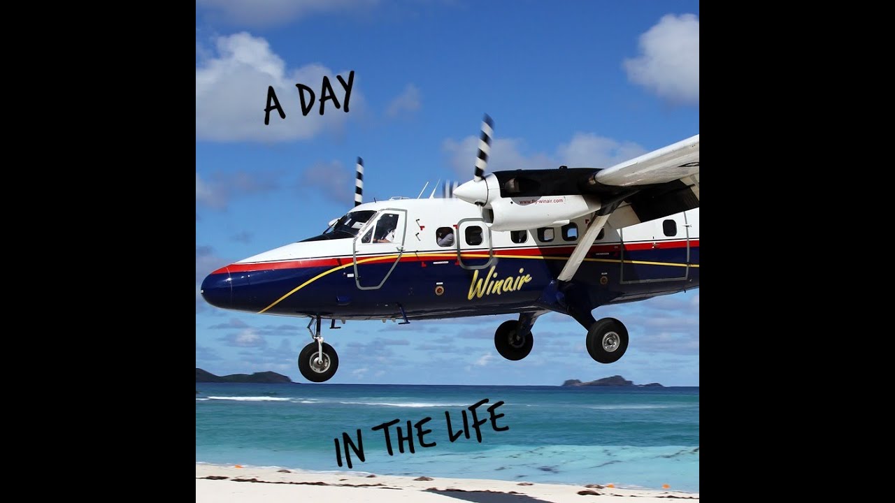 A day in the life of a Winair Pilot