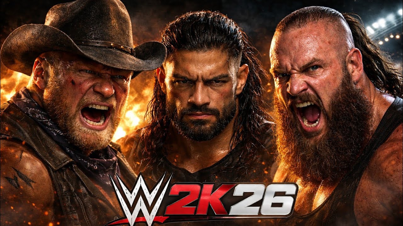 Roman Reigns vs Brock Lesnar vs Braun Strowman — Ultimate Triple Threat WAR!