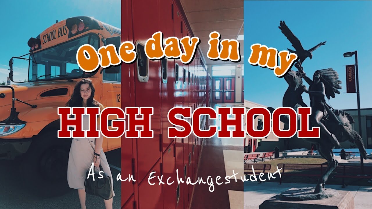 Mein HIGH SCHOOL Alltag als Austauschschüler 🚌 ✏️ // Kikiexchange