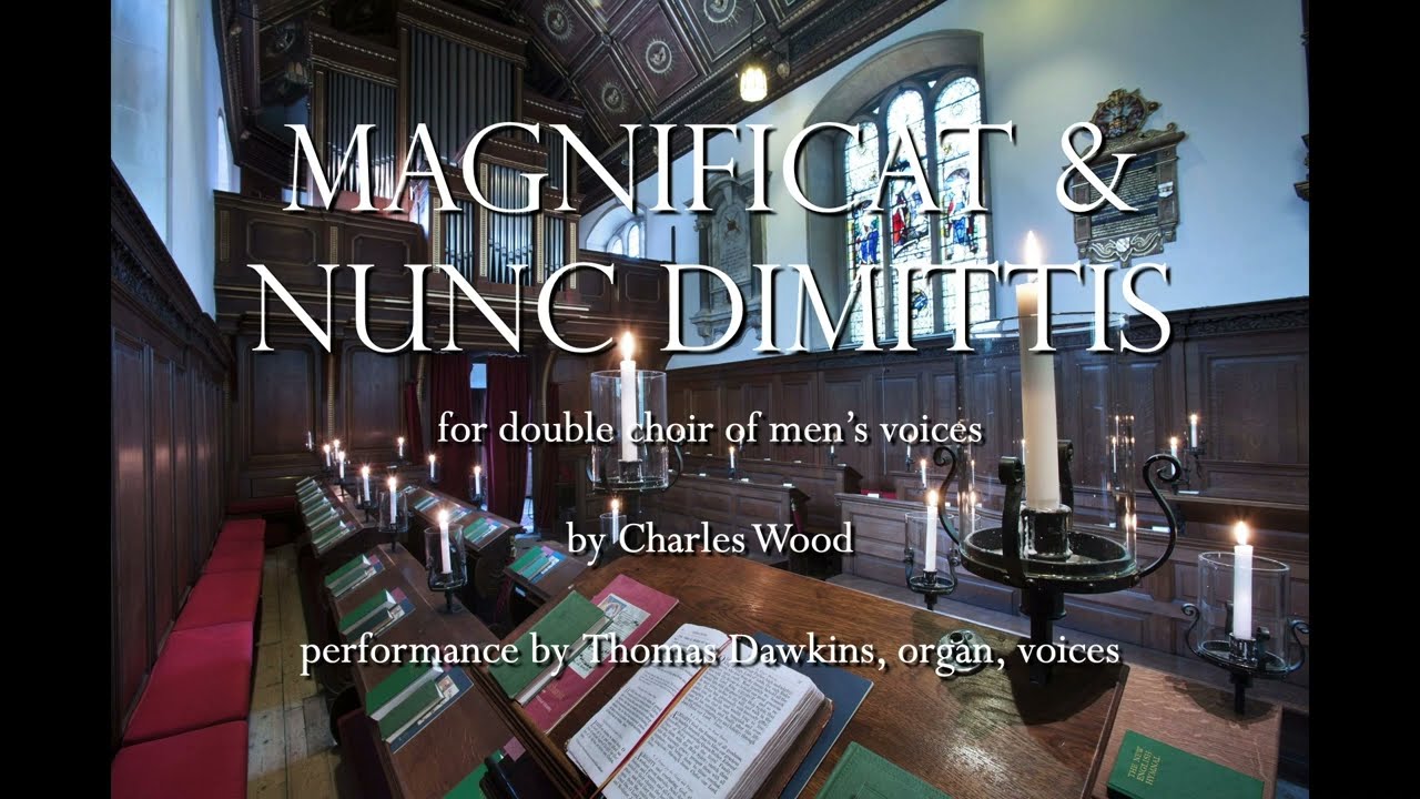Wood: Magnificat and Nunc dimittis for men's voices (à6)