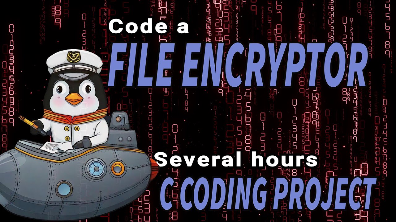 5 episodes of Coding a File Encryptor in C
