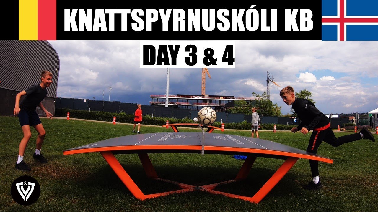 Knattspyrnuskóli KB 2021 - Day 3 & 4 - Football Camp in Belgium