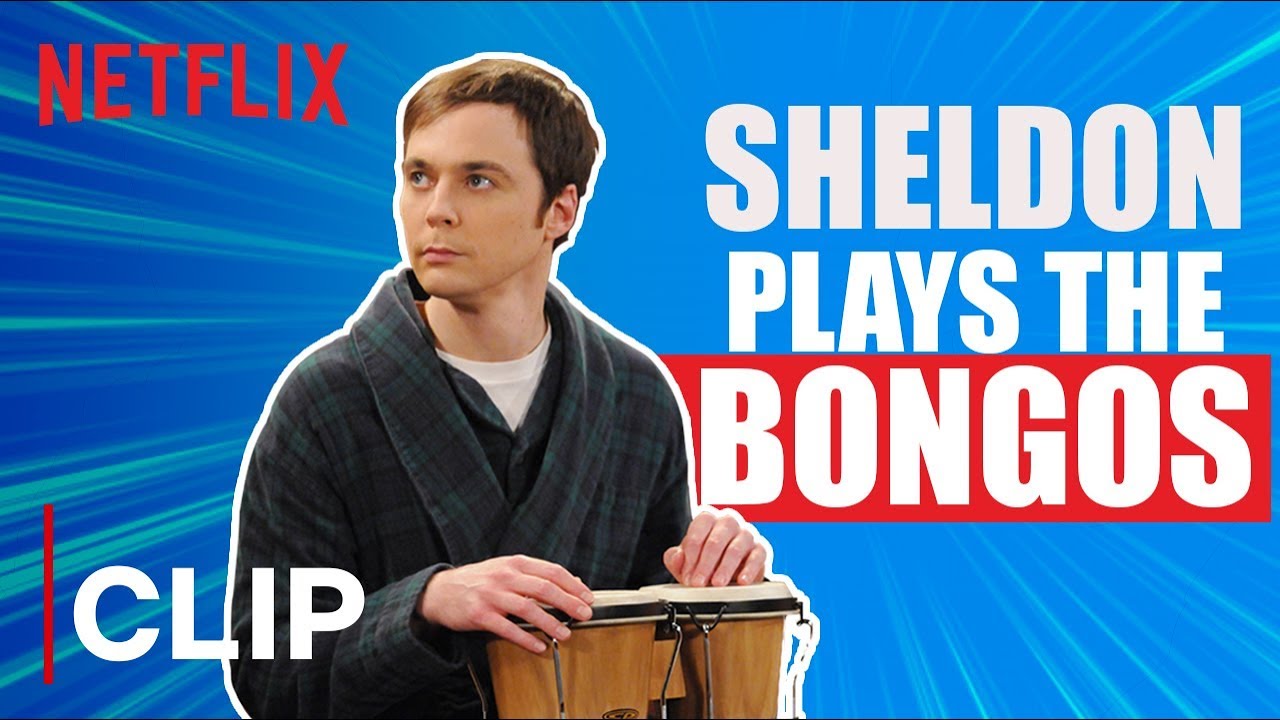 Sheldon Plays the Bongos | The Big Bang Theory | Netflix India