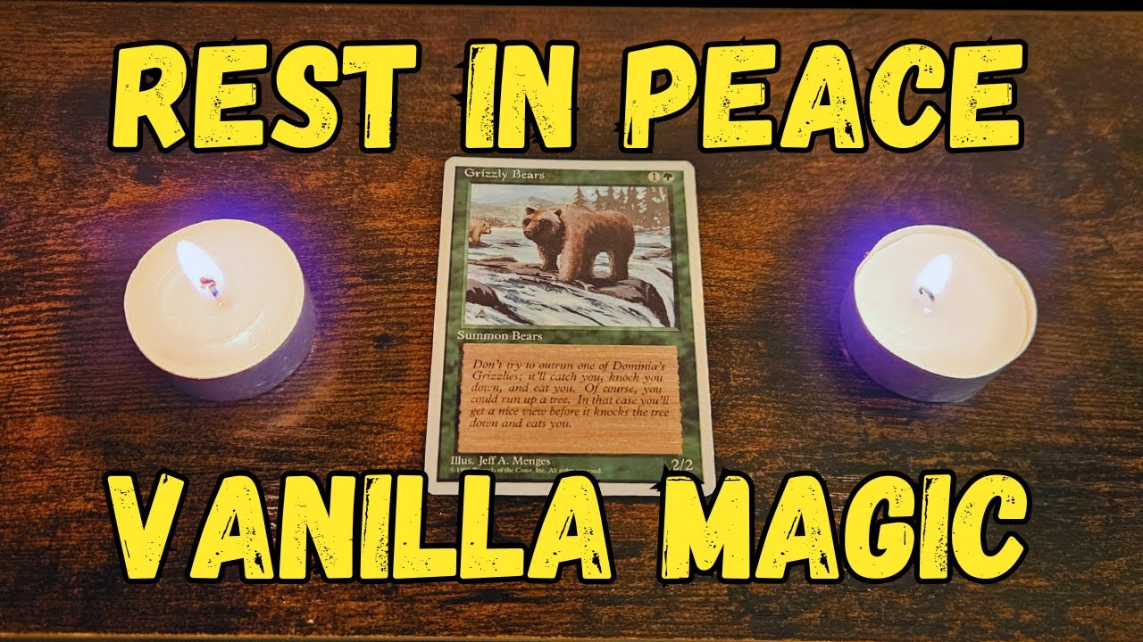 Before Magic Got Complicated&hellip; These Vanilla Creatures Ruled