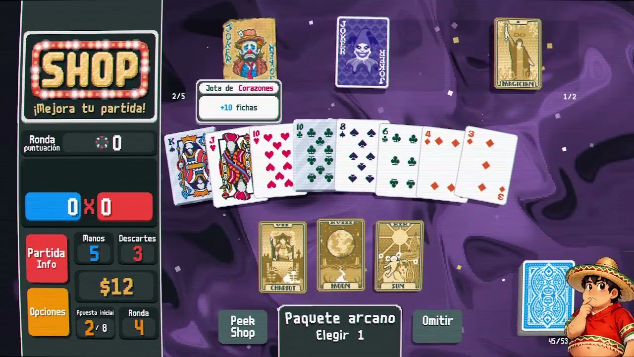 Baraja azul pozo negro vencido