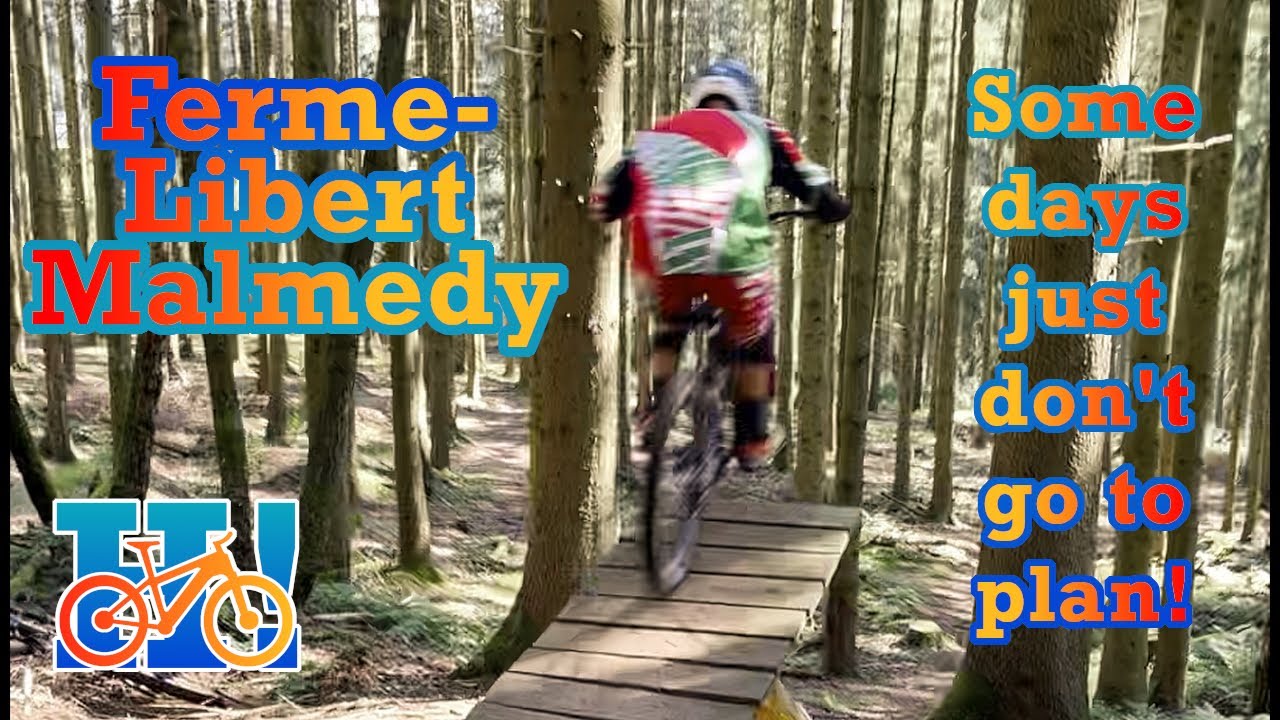 Bikepark Ferme Libert, not going as planned. | Malmedy