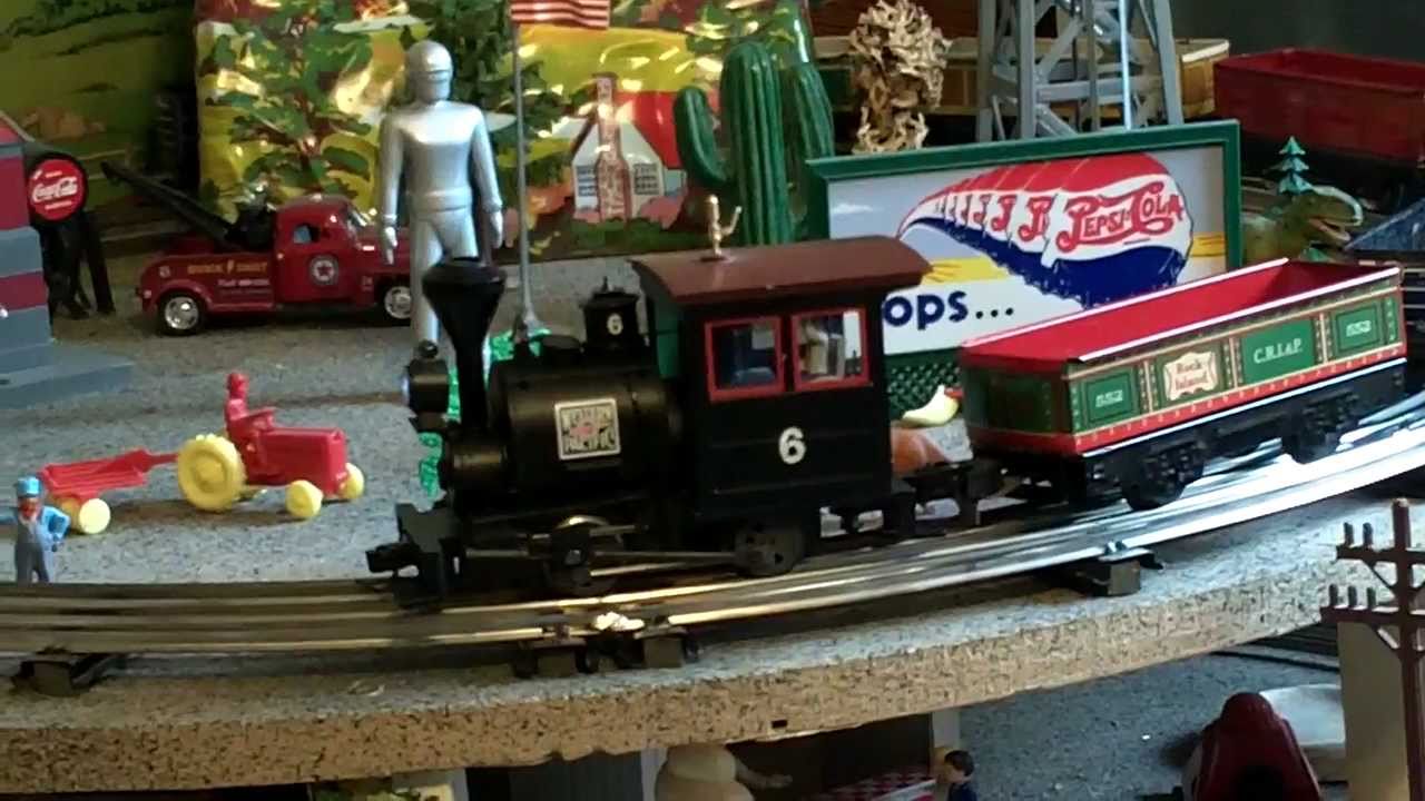 RUSTY PORTER VISITS GERMANY, K-line/Marx TRAIN VIDEO