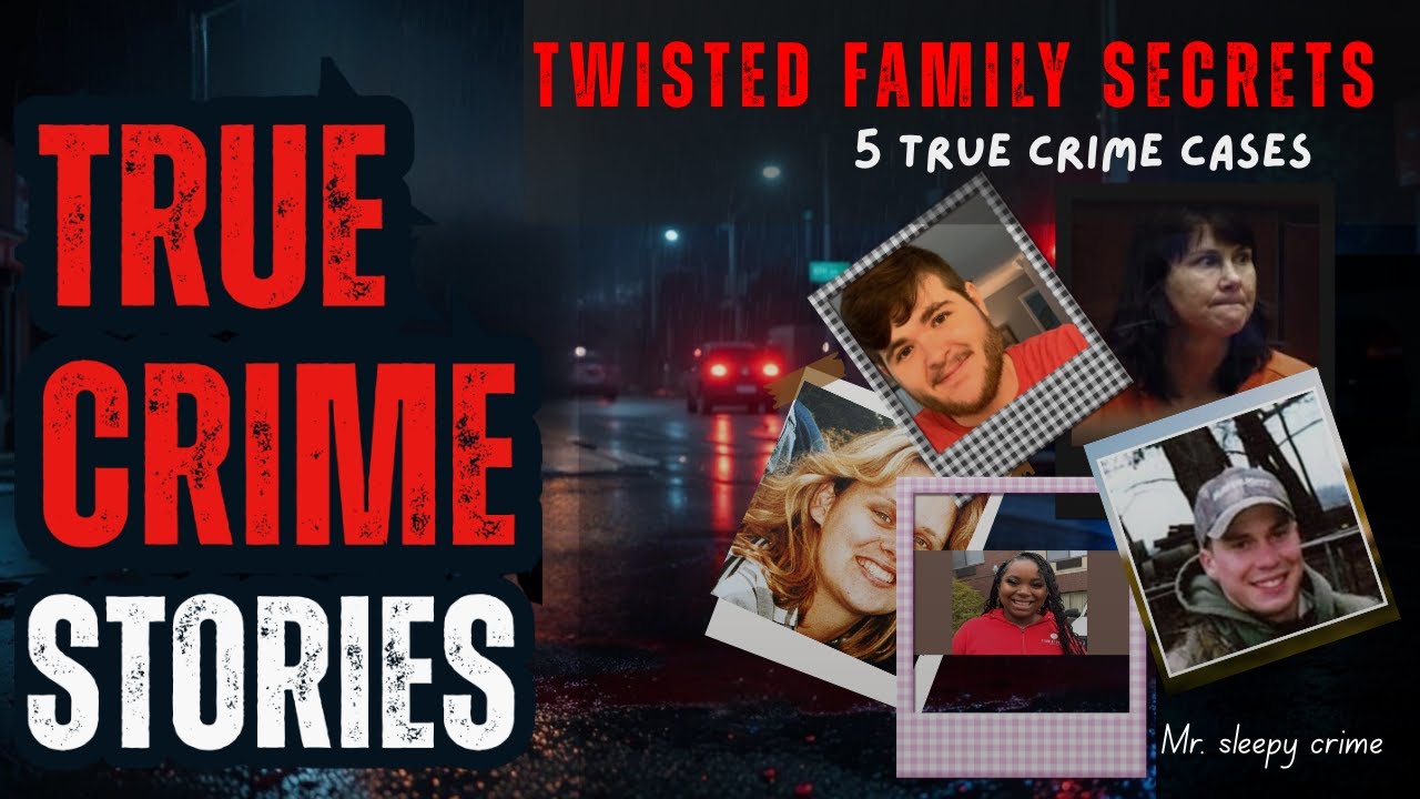 Twisted Family Secrets | 5 True Crime Cases For Sleep | Black Screen | Vol  188