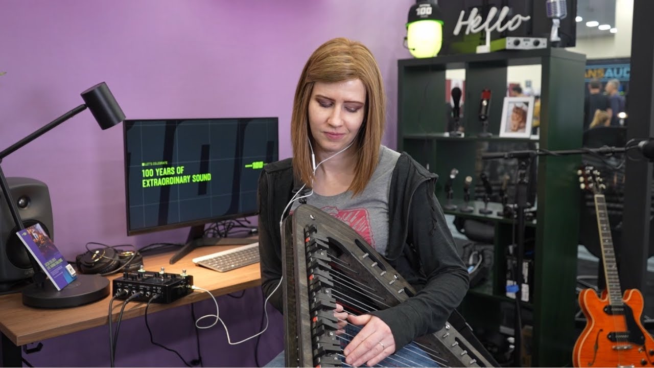 Electric Harp Improv - Ping Pong Effect 🏓 (featuring the Line 6 HX Stomp)