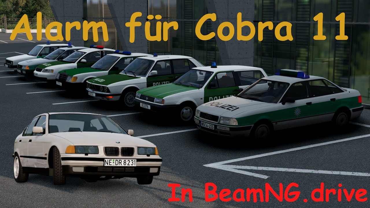 Alarm für Cobra 11 in BeamNg.Drive | Kobra- Oddział Specjalny w BeamNG.drive. 🚗🚓