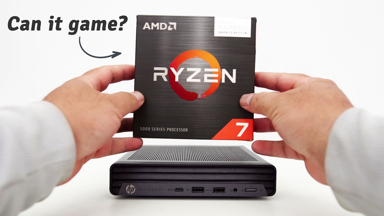 HP 805 Mini G8 + Ryzen 7 5700G: NO dGPU, Bazzite OS, CAN IT GAME?