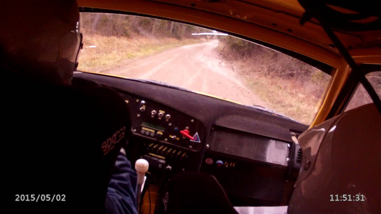 Rally Gotland ss6 Henrik Johansson 2015