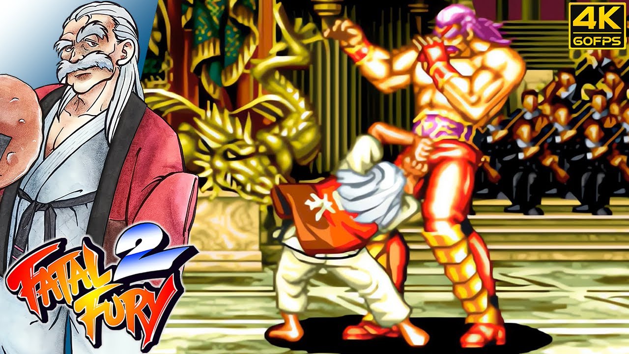 Fatal Fury 2 - Jubei Yamada (Arcade / 1992) 4K 60FPS