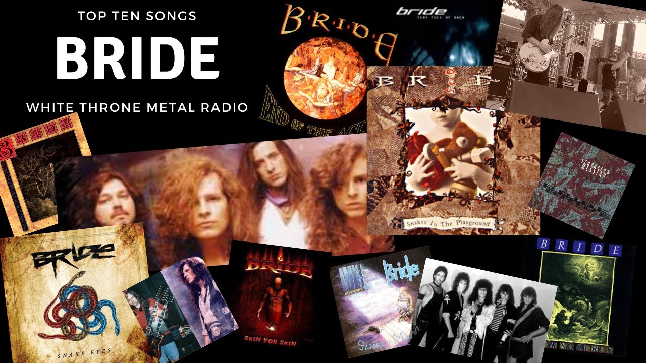 Bride Top Ten songs from White Throne Metal Radio!!