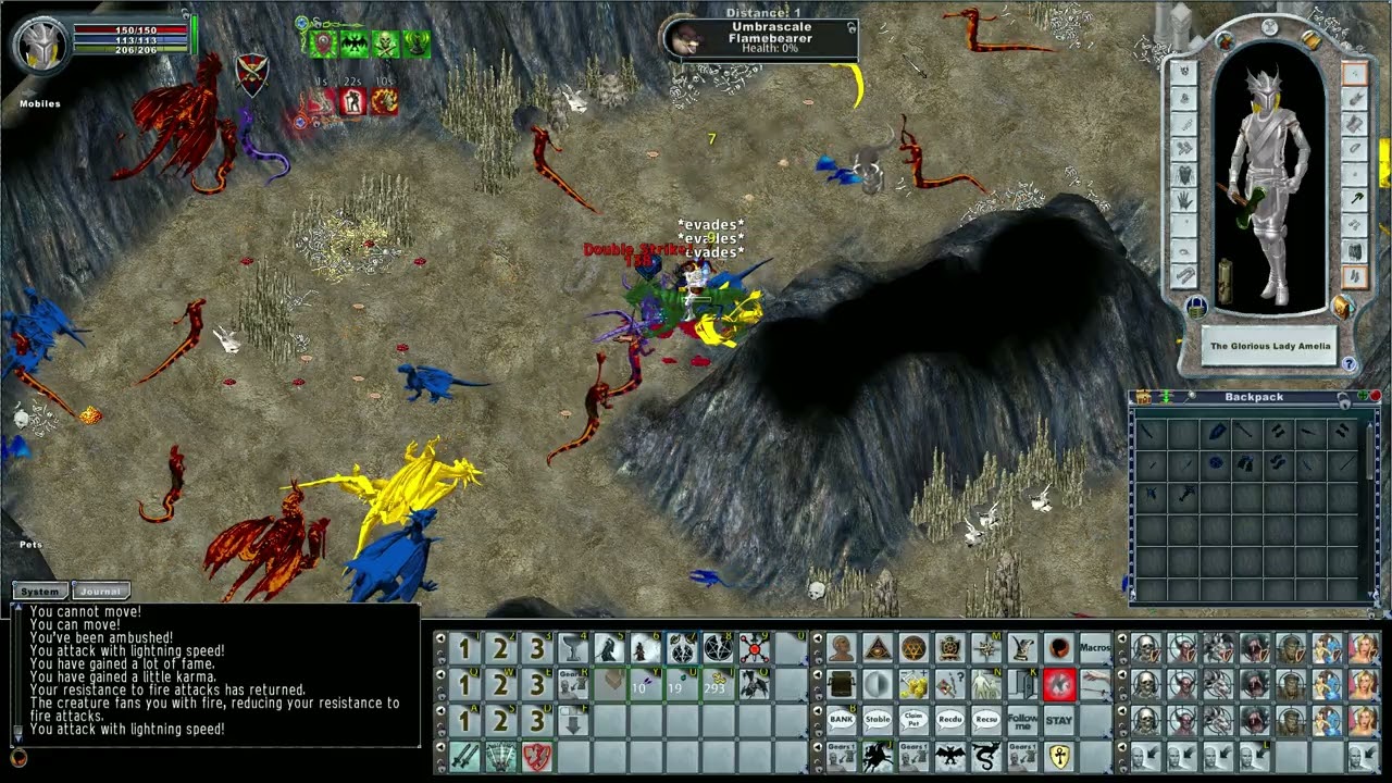 Ultima Online, Atlantic: Treasures of the Draconic Awakening in Destard Dungeon - Sampire