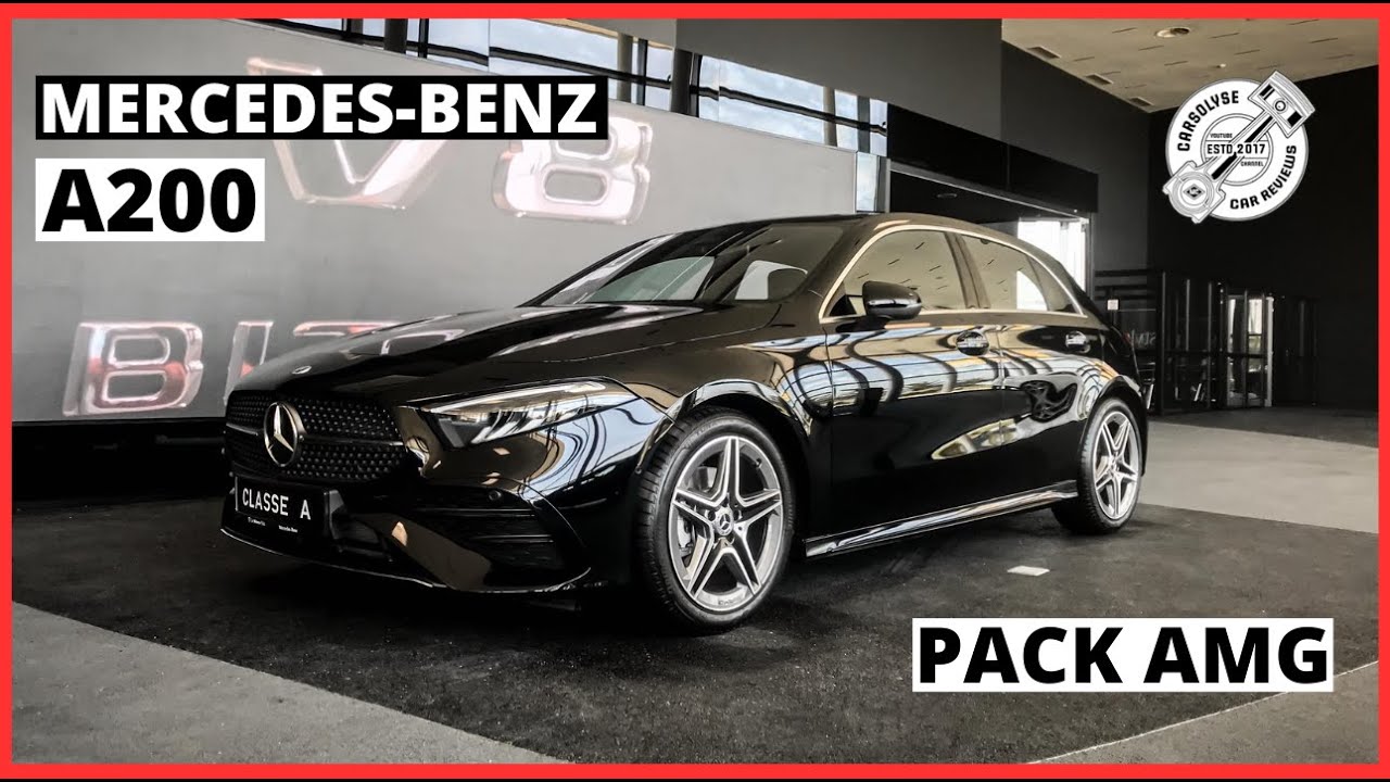 MERCEDES-BENZ CLASSE A200 2023 | PACK AMG | 163 + 15CV ELECTRIQUES !!!