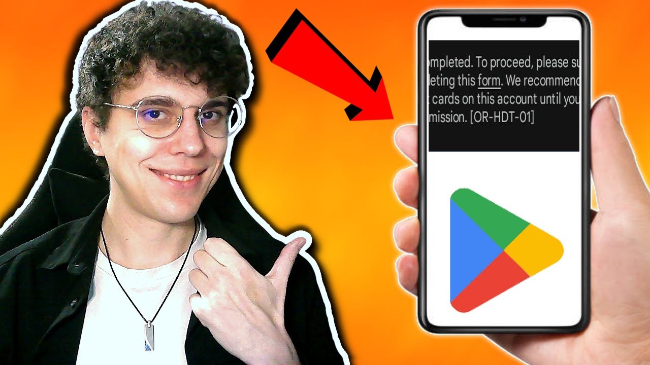 Jak naprawić kod błędu Google Play lub HDT 01