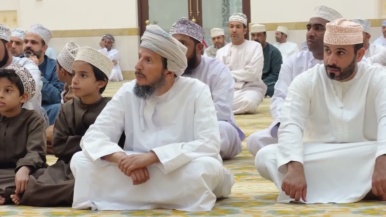 أمسية الإسراء والمعراج في جامع بهلاء تنظيم مكتب الأوقاف والشئون الدينية ببهلاء 