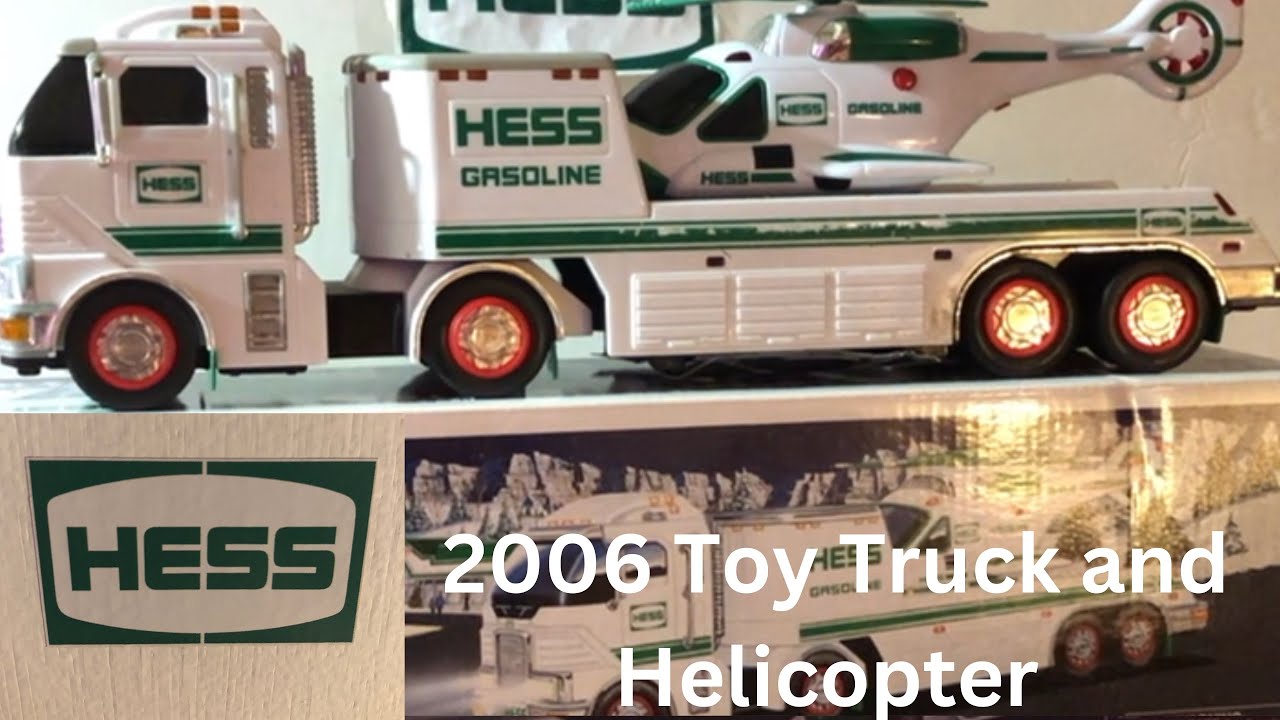 HESS 2006 TOY TRUCK AND HELICOPTER