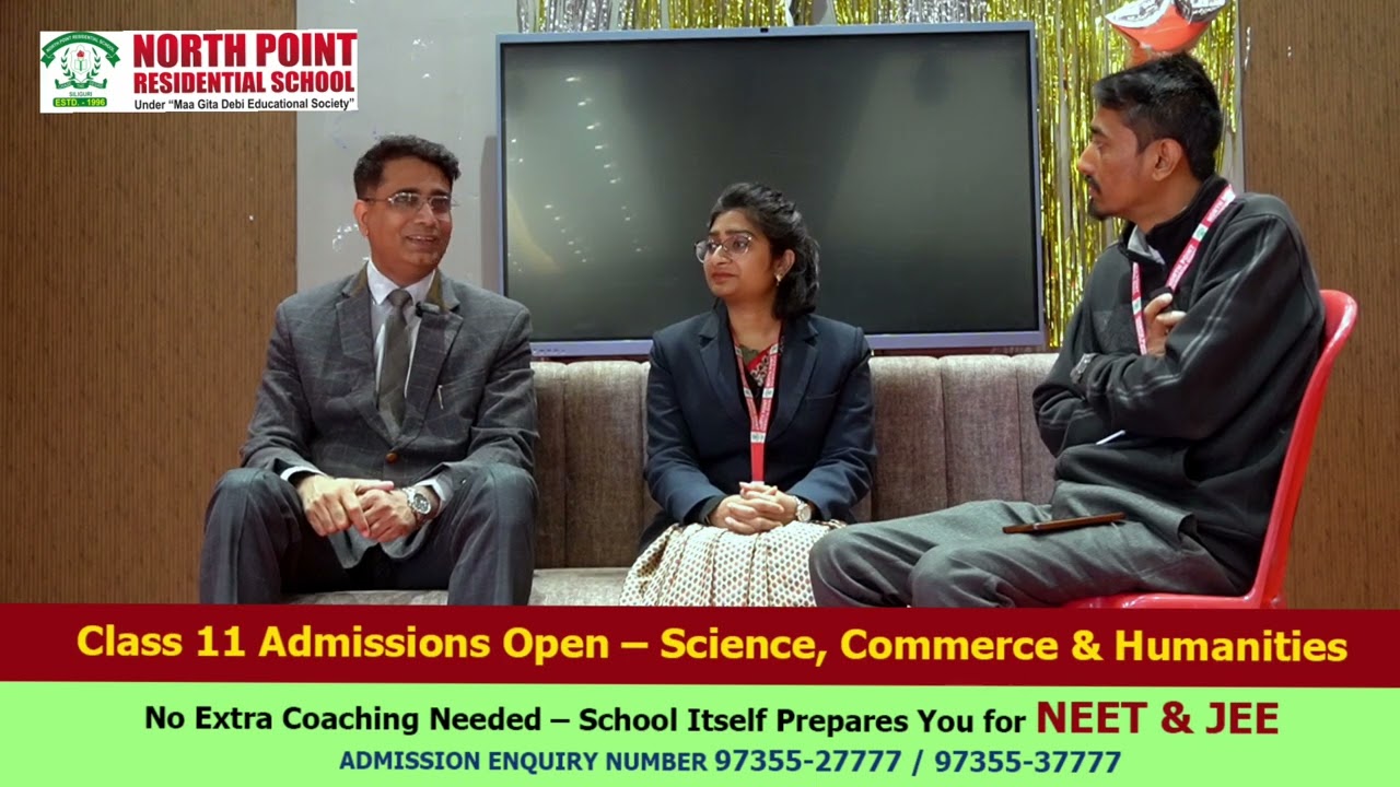 Дополнительная подготовка не требуется! NEET и JEE в North Point Residential School Siliguri.