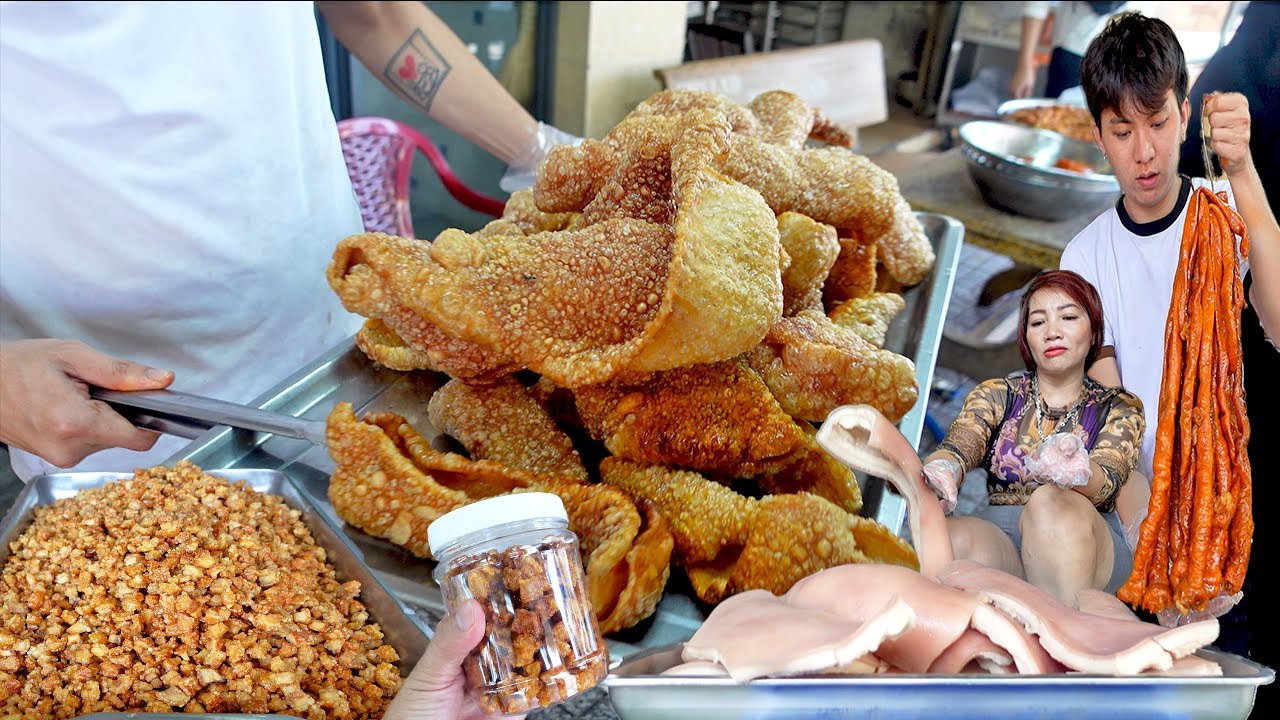 Chủ quán Bánh Mì Da Heo Giòn bán 1000 ổ/ ngày chia sẻ Bí Quyết Làm da heo tóp mỡ sốt tỏi ớt ròn rụm