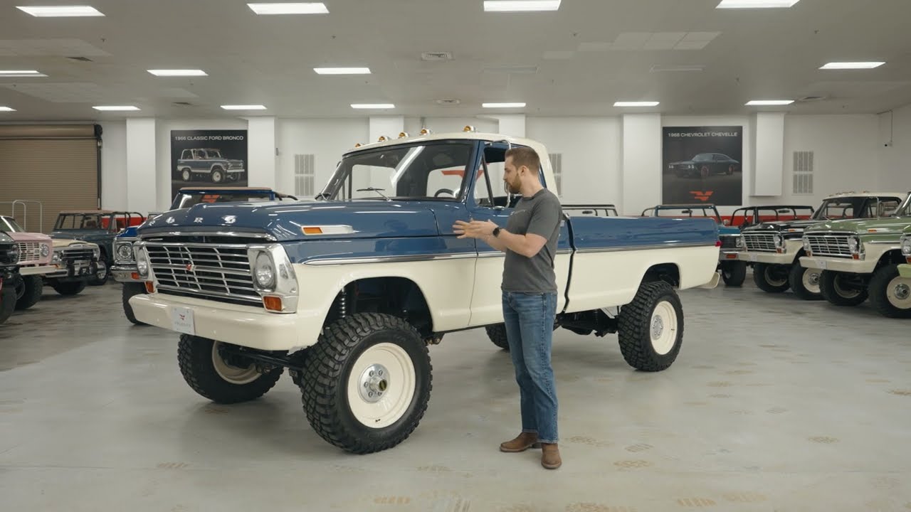 Classic Ford F250 Highboy For Sale | Velocity Heritage Series 1967 Ford F250 No.4105