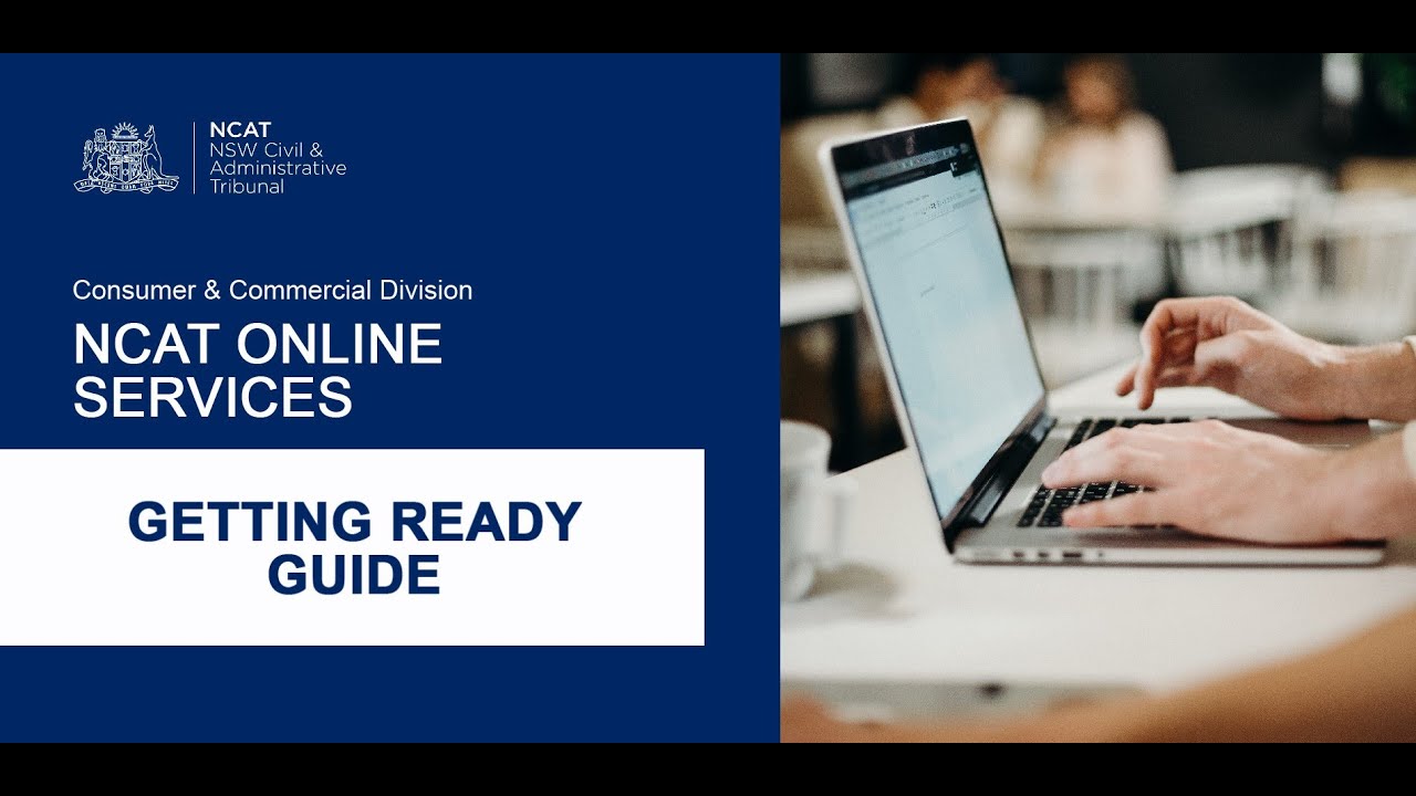 NCAT Online Services - Getting Ready